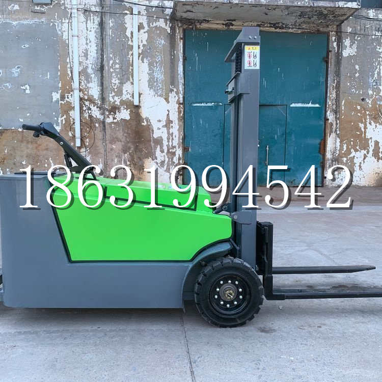 石棉县小型电动叉车1吨2吨步行站驾式电瓶堆高充电装卸车液压升降车铲车