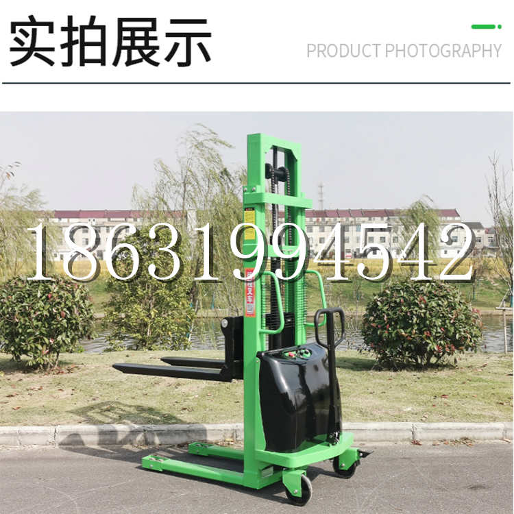 石棉县电动叉车堆高车液压铲车电瓶1吨2吨站驾步行式小型全自动叉车